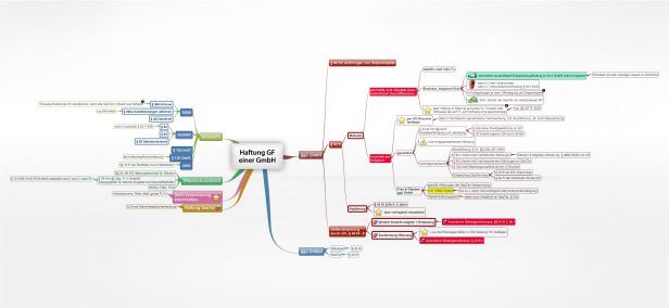 Schema Haftung GF einer GmbH