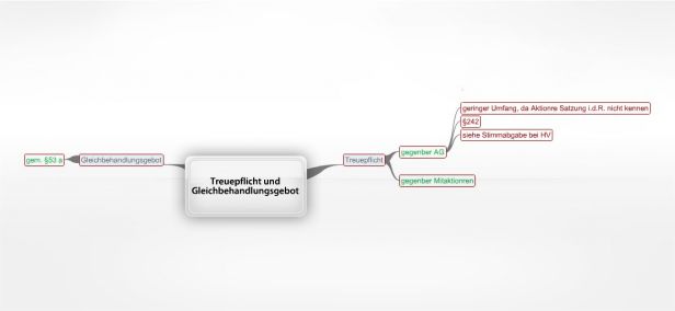 Schema Treuepflicht undGleichbehandlungsgebot