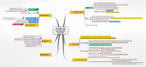 Schema Streitfälle FGW (Abmahnung)