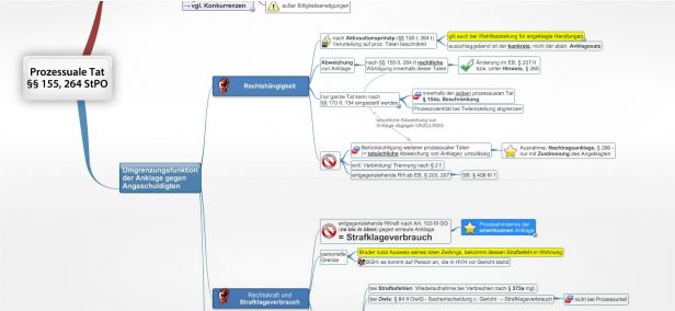 Schema Prozessuale Tat §§ 155, 264 StPO